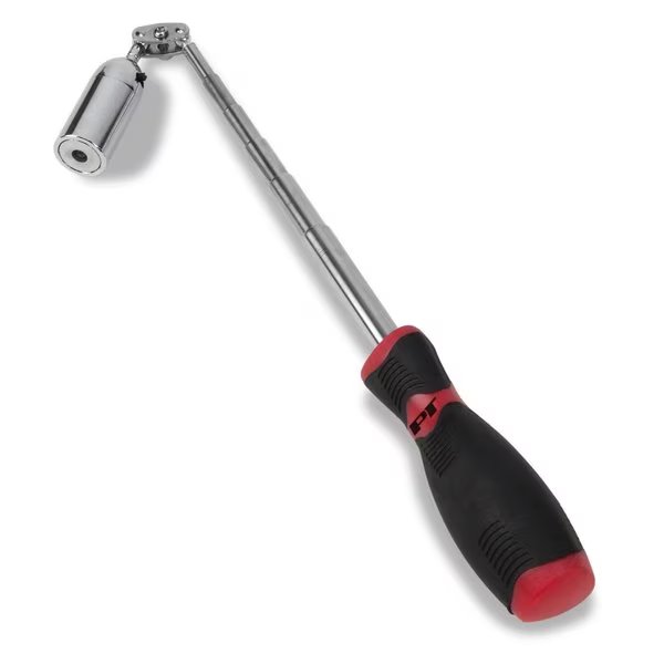 Performance Tool 28-1/2 in. L X 2.80 in. W Silver Steel Magnetic Pick-Up Tool 8 lb. pull, Performance Tool, Mfr#: W1927